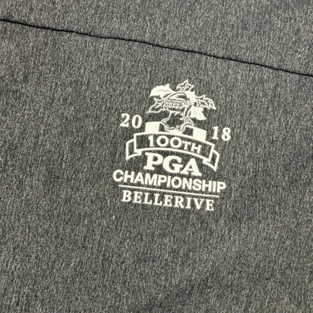 Nike‎ Golf Shield Pullover Mens XL Gray 2018 PGA Championship Bellerive Snap